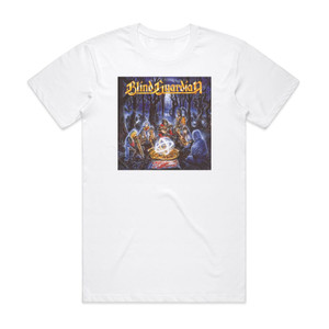 Blind Guardian Somewhere Far Beyond 1 Album Cover T-Shirt White Blind Guardian Somewhere Far Beyond 1 Album Cover T-Shirt White