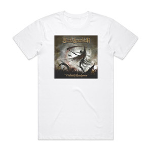 Blind Guardian Violent Shadows Album Cover T-Shirt White Blind Guardian Violent Shadows Album Cover T-Shirt White