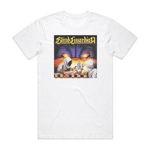 Blind Guardian Battalions Of Fear 2 Album Cover T-Shirt White Blind Guardian Battalions Of Fear 2 Album Cover T-Shirt White
