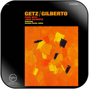 Stan Getz Getzgilberto Album Cover Sticker Stan Getz Getzgilberto Album Cover Sticker