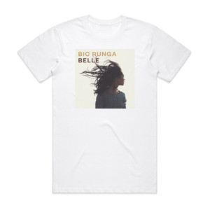 Bic Runga Belle Album Cover T-Shirt White Bic Runga Belle Album Cover T-Shirt White