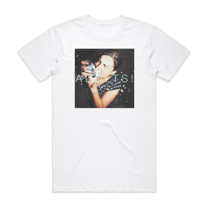 Bomb the Music Industry Adults Smart Shithammered And Excited By Nothing 1 Album Cover T-Shirt White