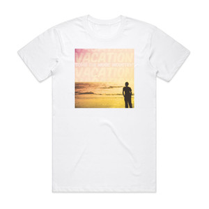 Bomb the Music Industry Vacation Album Cover T-Shirt White