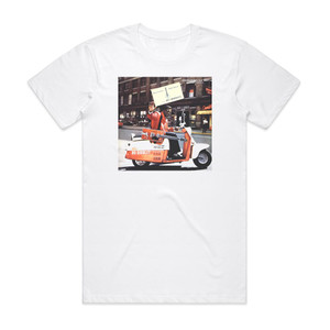 Bo Diddley Have Guitar Will Travel Album Cover T-Shirt White Bo Diddley Have Guitar Will Travel Album Cover T-Shirt White