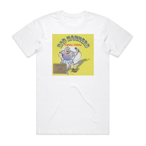 Bad Manners Can Can Album Cover T-Shirt White Bad Manners Can Can Album Cover T-Shirt White
