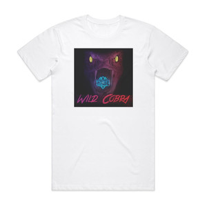 Breaking System Wild Cobra Album Cover T-Shirt White Breaking System Wild Cobra Album Cover T-Shirt White