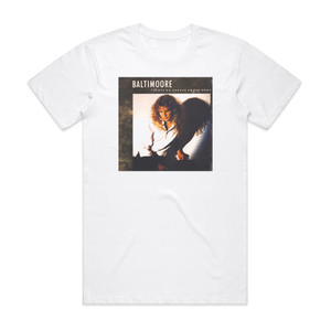 Baltimoore Theres No Danger On The Roof Album Cover T-Shirt White Baltimoore Theres No Danger On The Roof Album Cover T-Shirt White