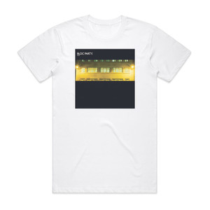 Bloc Party Flux Album Cover T-Shirt White Bloc Party Flux Album Cover T-Shirt White