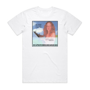 Blind Faith Blind Faith 3 Album Cover T-Shirt White Blind Faith Blind Faith 3 Album Cover T-Shirt White