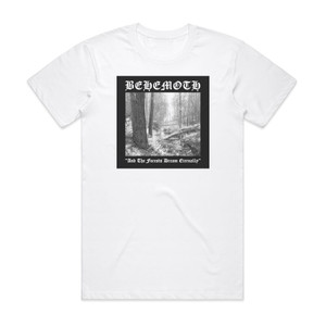 Behemoth And The Forests Dream Eternally 2 Album Cover T-Shirt White Behemoth And The Forests Dream Eternally 2 Album Cover T-Shirt White
