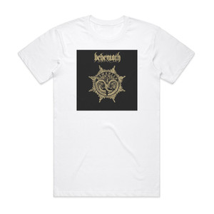 Behemoth Demonica Album Cover T-Shirt White Behemoth Demonica Album Cover T-Shirt White
