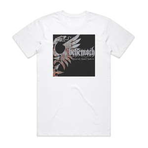 Behemoth Slaves Shall Serve Album Cover T-Shirt White Behemoth Slaves Shall Serve Album Cover T-Shirt White