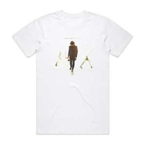 Boney James Contact Album Cover T-Shirt White Boney James Contact Album Cover T-Shirt White