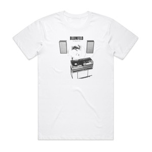 Blumfeld Ich Maschine Album Cover T-Shirt White Blumfeld Ich Maschine Album Cover T-Shirt White
