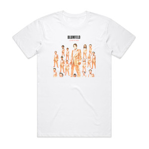 Blumfeld Ltat Et Moi Album Cover T-Shirt White Blumfeld Ltat Et Moi Album Cover T-Shirt White