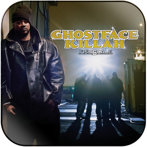 Ghostface Killah Fishscale Album Cover Sticker Ghostface Killah Fishscale Album Cover Sticker