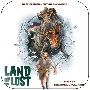 Michael Giacchino Land Of The Lost Album Cover Sticker Michael Giacchino Land Of The Lost Album Cover Sticker