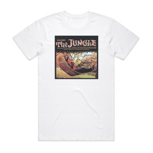 BB King The Jungle 1 Album Cover T-Shirt White BB King The Jungle 1 Album Cover T-Shirt White