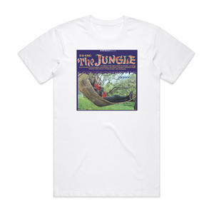 BB King The Jungle Album Cover T-Shirt White BB King The Jungle Album Cover T-Shirt White