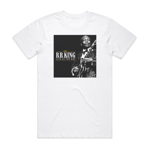 BB King Live At The Bbc Album Cover T-Shirt White BB King Live At The Bbc Album Cover T-Shirt White