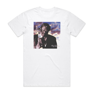 BB King There Is Always One More Time Album Cover T-Shirt White BB King There Is Always One More Time Album Cover T-Shirt White