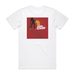 Blues Traveler Suzie Cracks The Whip Album Cover T-Shirt White Blues Traveler Suzie Cracks The Whip Album Cover T-Shirt White