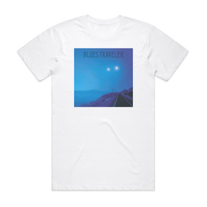 Blues Traveler Straight On Till Morning 1 Album Cover T-Shirt White Blues Traveler Straight On Till Morning 1 Album Cover T-Shirt White