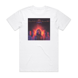 Black n Blue In Heat Album Cover T-Shirt White Black n Blue In Heat Album Cover T-Shirt White