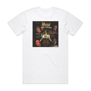 Bone Thugs-n-Harmony The Art Of War Album Cover T-Shirt White Bone Thugs-n-Harmony The Art Of War Album Cover T-Shirt White