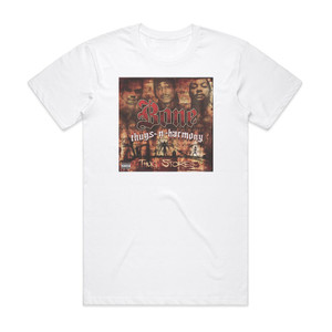Bone Thugs-n-Harmony Thug Stories Album Cover T-Shirt White Bone Thugs-n-Harmony Thug Stories Album Cover T-Shirt White