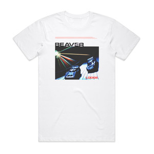 Beaver Lodge 1 Album Cover T-Shirt White Beaver Lodge 1 Album Cover T-Shirt White