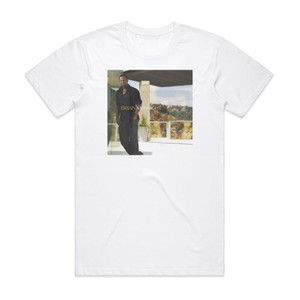 Brian McKnight Ten Album Cover T-Shirt White Brian McKnight Ten Album Cover T-Shirt White