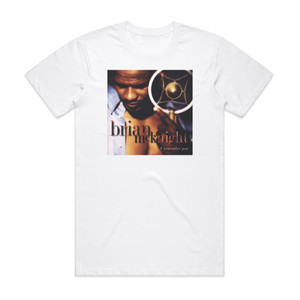 Brian McKnight I Remember You Album Cover T-Shirt White Brian McKnight I Remember You Album Cover T-Shirt White