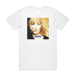 Beata Kozidrak Beata Album Cover T-Shirt White Beata Kozidrak Beata Album Cover T-Shirt White
