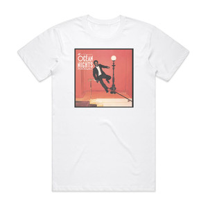 Billy Ocean Nights Feel Like Getting Down Album Cover T-Shirt White Billy Ocean Nights Feel Like Getting Down Album Cover T-Shirt White