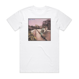Billy Ocean City Limit Album Cover T-Shirt White Billy Ocean City Limit Album Cover T-Shirt White