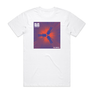 Blue Man Group The Complex Album Cover T-Shirt White Blue Man Group The Complex Album Cover T-Shirt White