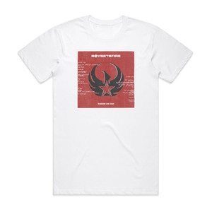 boysetsfire Tomorrow Come Today 1 Album Cover T-Shirt White boysetsfire Tomorrow Come Today 1 Album Cover T-Shirt White