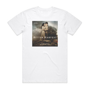 Benjamin Wallfisch Bitter Harvest Album Cover T-Shirt White Benjamin Wallfisch Bitter Harvest Album Cover T-Shirt White