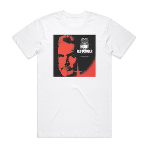 Basil Poledouris The Hunt For Red October Album Cover T-Shirt White