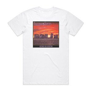 Blessed Death Destined For Extinction Album Cover T-Shirt White