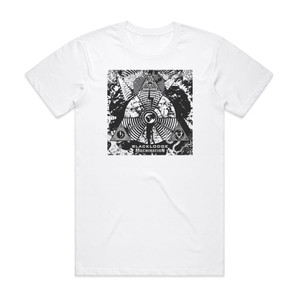 Blacklodge Machination Album Cover T-Shirt White Blacklodge Machination Album Cover T-Shirt White
