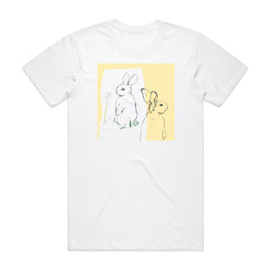 Beat Happening Look Around Album Cover T-Shirt White Beat Happening Look Around Album Cover T-Shirt White