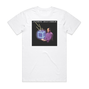 Billy Cobham Incoming Album Cover T-Shirt White Billy Cobham Incoming Album Cover T-Shirt White