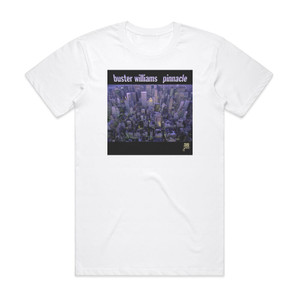 Buster Williams Pinnacle Album Cover T-Shirt White Buster Williams Pinnacle Album Cover T-Shirt White