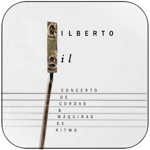 Gilberto Gil Concerto De Cordas E Mquinas De Ritmo Album Cover Sticker Gilberto Gil Concerto De Cordas E Mquinas De Ritmo Album Cover Sticker