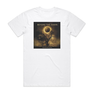 Before the Dawn Deathstar Rising Album Cover T-Shirt White Before the Dawn Deathstar Rising Album Cover T-Shirt White