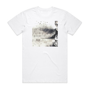 Bloody Falls Thanatos Album Cover T-Shirt White