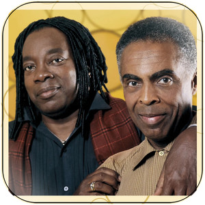Gilberto Gil Milton Gil Album Cover Sticker Gilberto Gil Milton Gil Album Cover Sticker