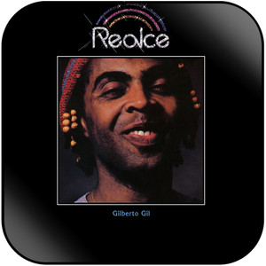 Gilberto Gil Realce Album Cover Sticker Gilberto Gil Realce Album Cover Sticker
